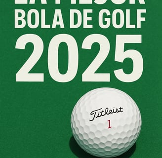 mejor bola golf 2025