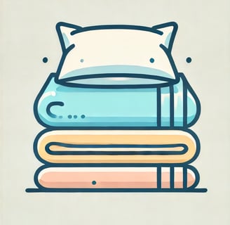 linge de lit fournit