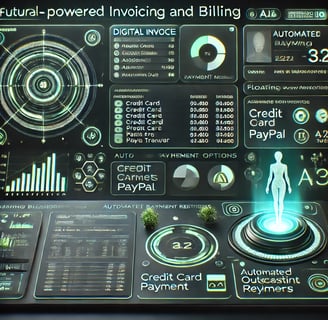 AI-powered invoicing dashboard with automated billing, payment tracking, and smart reminders for pay