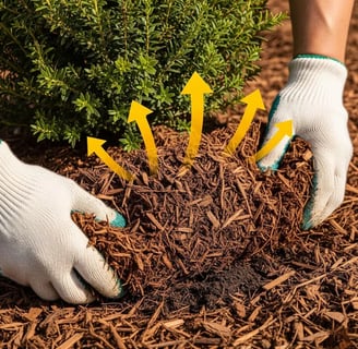 mulching tarea fundamental en verano