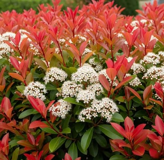 Photinia en seto de Boadilla