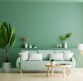 intérieur coloré
