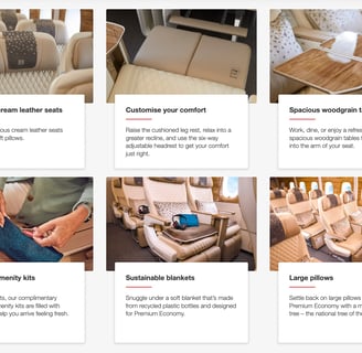 Fly Emirates Premium Economy class luxury feeling
