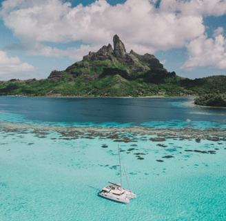 Mount Otemanu Bora Bora explore 