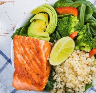 Nutritious and Balanced Meal Prepared by GLEO Wellness Medical Weight Loss Program in Massachusetts