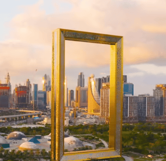 Dubai frame