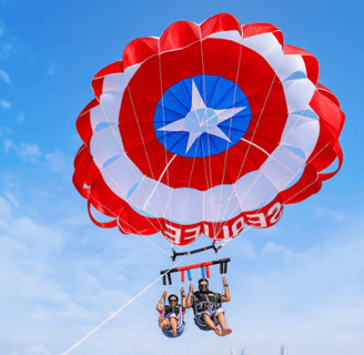 parasailing