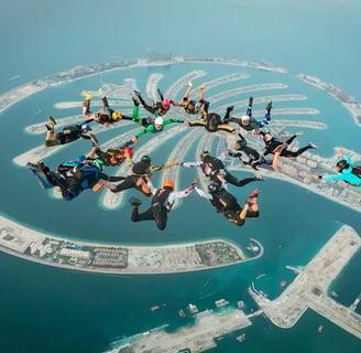 Dubai skydiving