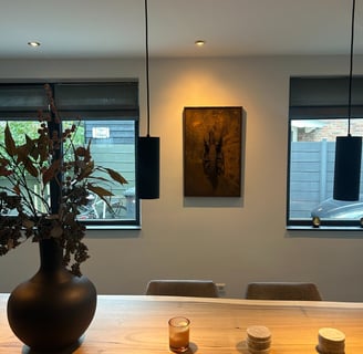 a Lobster artwork in frame