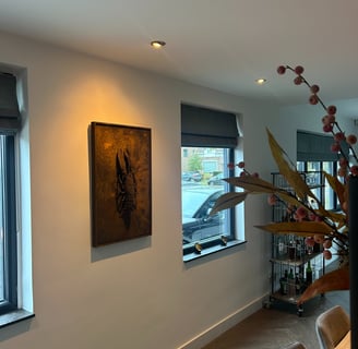 a Lobster artwork in frame
