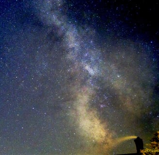 Milky Way at Trapp Family Lodge, Vermont