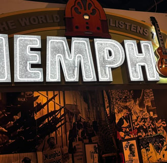 a picture from travels to memphis, tennessee