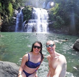 Nauyaca lower falls