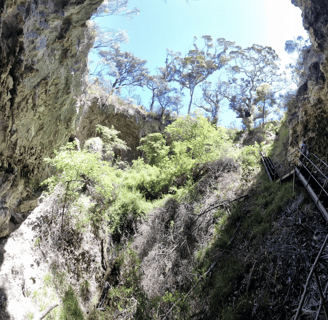 Stairs back up to the Surface