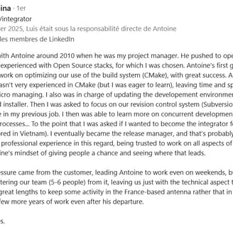 Open Source Technologies Expert I hired to get the Build/Release Process more reliable and agile