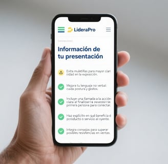 LideraPro utiliza la IA para descubrir mejoras en tu comunicación