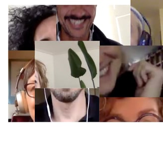 micro expressions and details of people speaking