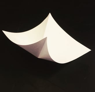 Origami as a fold like Deleuze