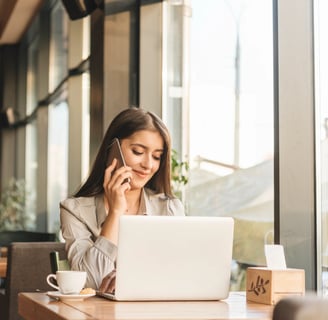 women on the phone success