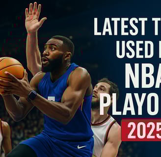 NBA playoffs Tech 2025