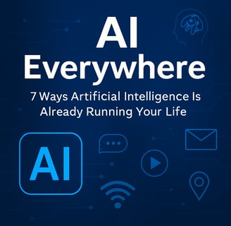 Seven ways AI control your life daily