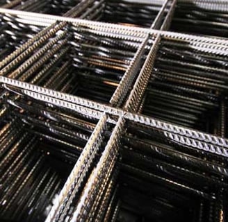 A sample mesh panel produced using Neulogs wire mesh welding machines