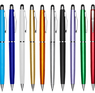 Caneta Metálica com Ponteira Touch