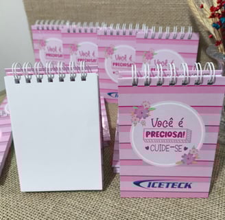 Bloco de anotações notepad logo