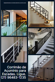 Corrimão para Escada.       O corrimão para escada é um componente essencial de segurança em escadas