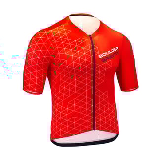 Ghost mannequin photo of cycling t-shirt