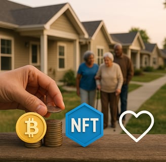 image concerning contributing through crypto, NFTs, or traditional donations