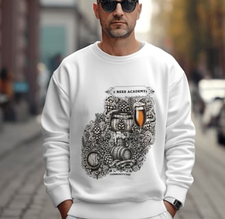 Bier Sweatshirt zum bestellen