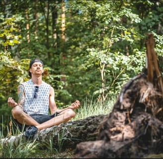 Men in nature
