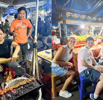 at night market