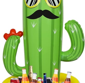 inflatable cactus cooler