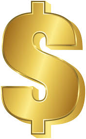 gold dollar sign
