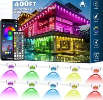 multi-color lights for house