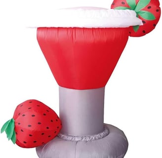 inflatable margarita decoration