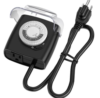 outdoor timer for decorations