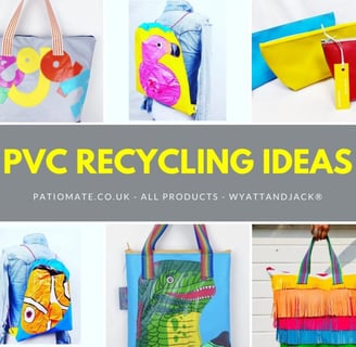 recycled inflatables projects