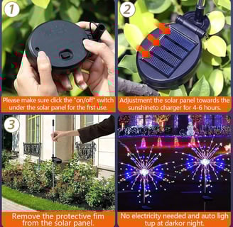 solar powered outdoor decoration