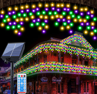 Mardi Gras lights