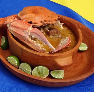 Seafood Viche a perfect ecuadorian soup