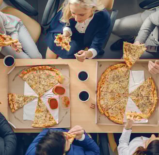 hire pizza van food truck cambridge business corporate event party office near me networking corpora
