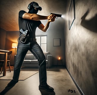 Firearms Training at home with no ammo gets the much needed training in you need daily