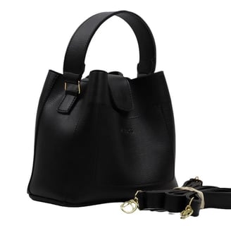 Bolsa Saquinho Transversal Regulável WilliBags Com Divisórias Internas Alça de Mão Bolso Externo - P