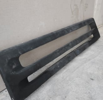 Reparación de parachoques de coche en fibra de vidrio paso a paso