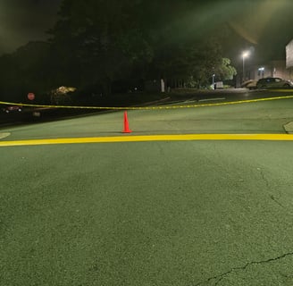 Leesburg parking lot striping contractor