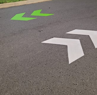 parking lines painted in fredericksburg