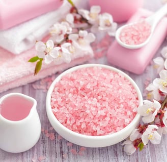 scrub al sale rosa dell'himalaya